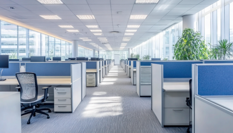 How Cubicles Create Structure and Privacy in Open Spaces